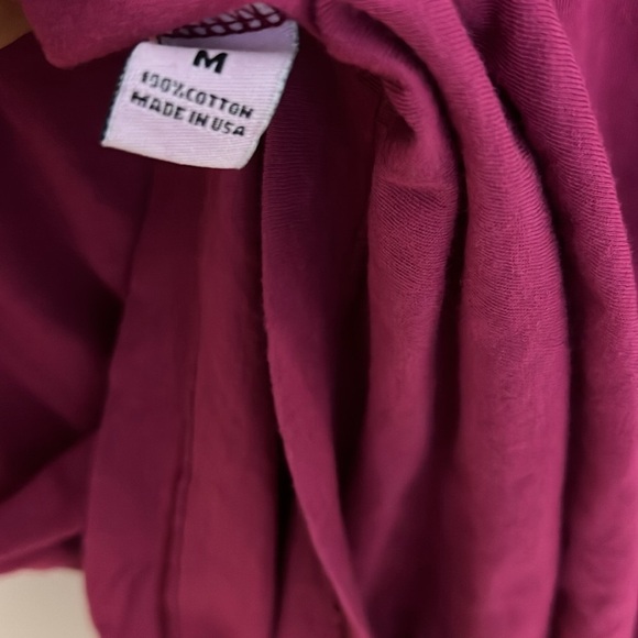 Amade scoop neck long sleeve cotton shirt M - Picture 4 of 4